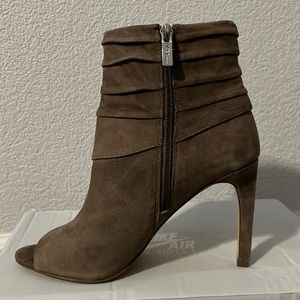 Womens Suede Booties